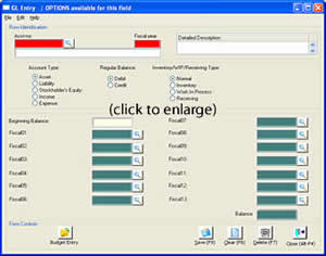 General Ledger screenshot - click to enlarge